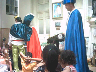 Entrega de juguetes